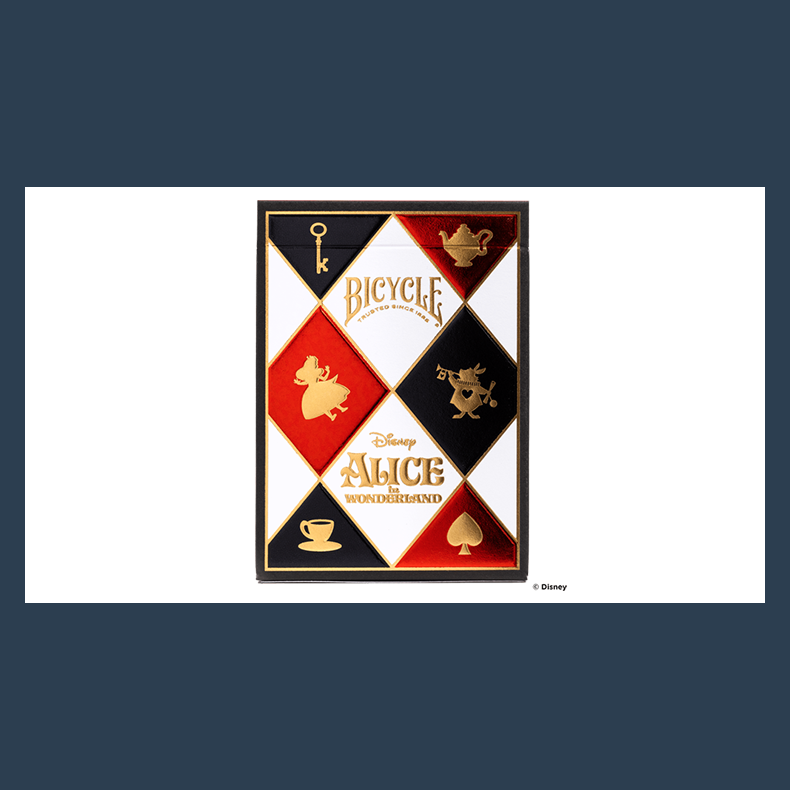 Bicycle Disney Alice in Wonderland Playing Cards by US Playing Card Co