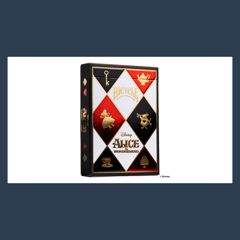 Bicycle Disney Alice in Wonderland Playing Cards by US Playing Card Co
