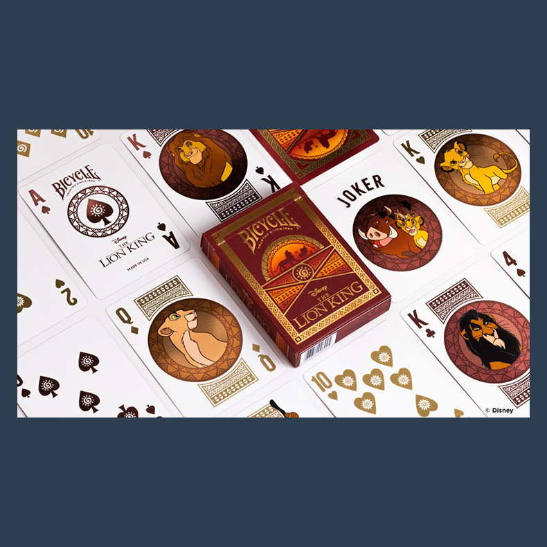 Bicycle Disney Lion King Playing Cards by US Playing Co