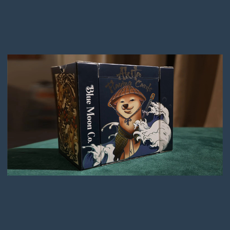 Akita Playing Cards by Blue Moon Co