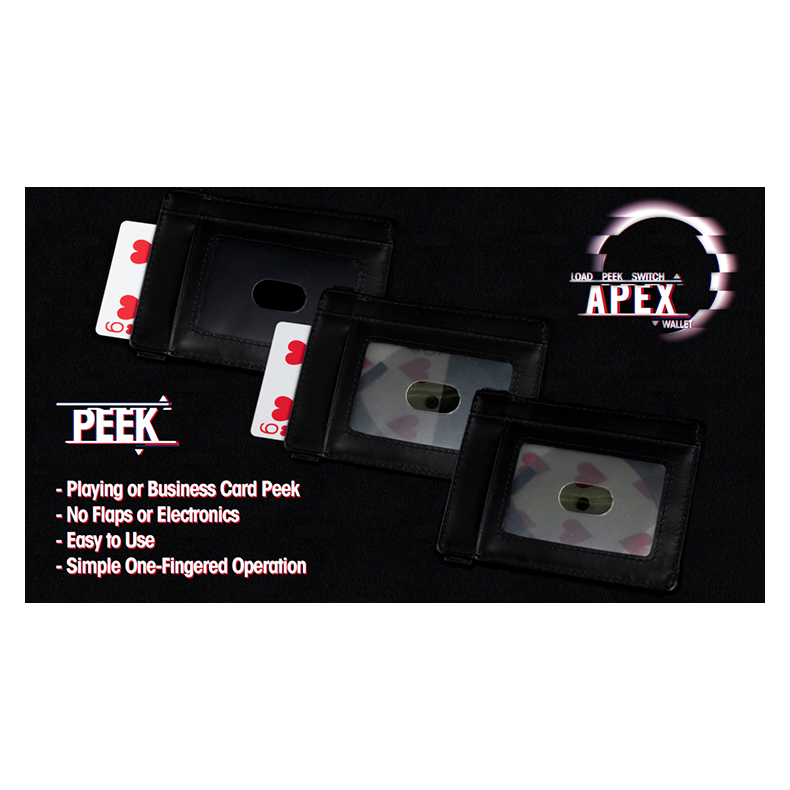 Apex Wallet Black (MK2) by Thomas Sealey