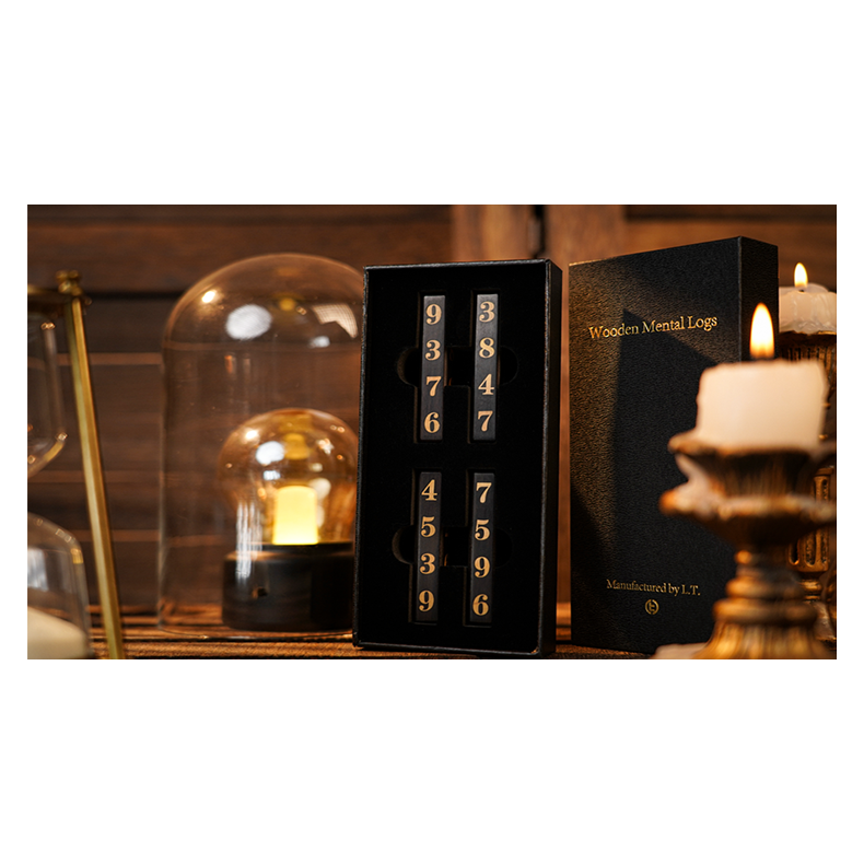 Wooden Mental Logs by TCC Magic