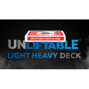 Unliftable - Light Heavy Deck by Iaki and Javier Franco (Blue)