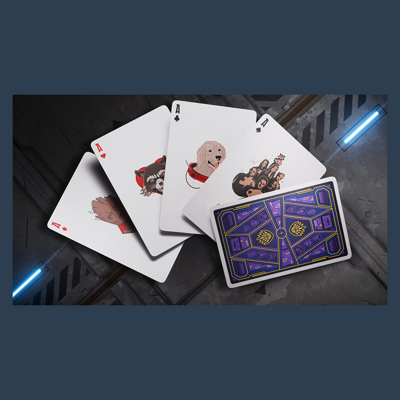 Guardians of the Galaxy Playing Cards by theory11