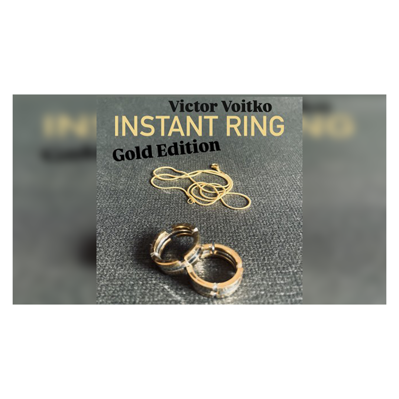 Instant Ring (silver/gold, Size 11) by Viktor Voitko
