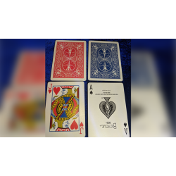 Magnetic Card - Bicycle Cards (2 Per Package) Double Face Cards by Chazpro