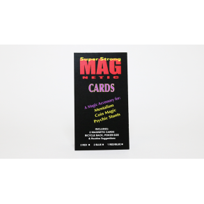 Magnetic Card - Bicycle Cards (2 Per Package) Double Face Cards by Chazpro