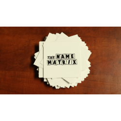 David Garrard and Jim Steinmeyer Present: Alan Wakeling's Name Matrix