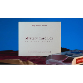 Mystery Card Box (Blue) by Henry Harrius