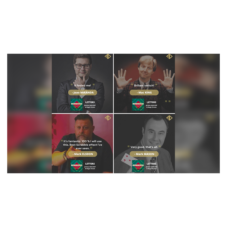 LETTERS - Jrme Saloup