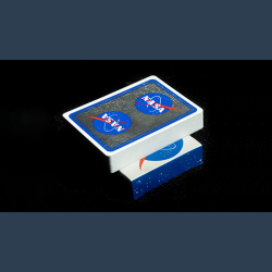 NASA Foil Meatball Logo Playing Cards