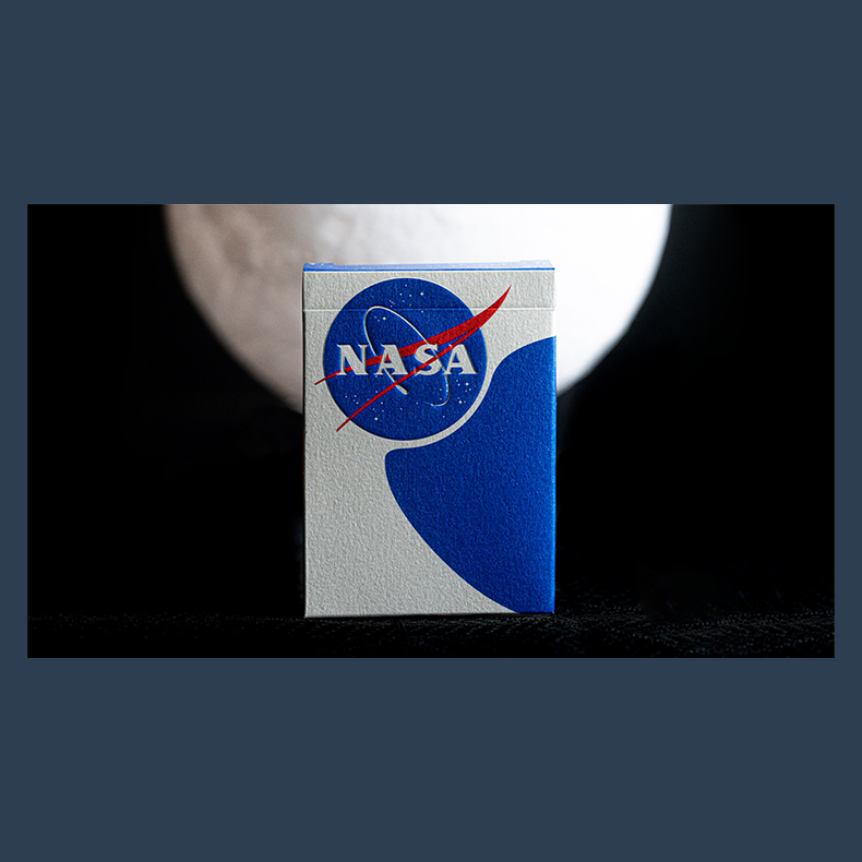 NASA Foil Meatball Logo Playing Cards