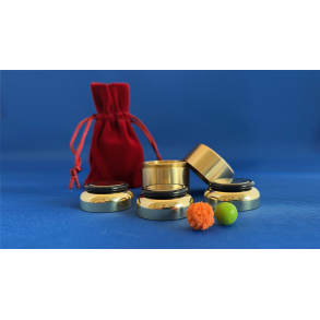 Three Shell Game (Brass) by Leo Smetsers