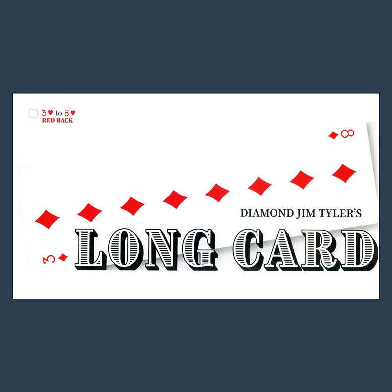 Long Card by Diamond Jim Tyler