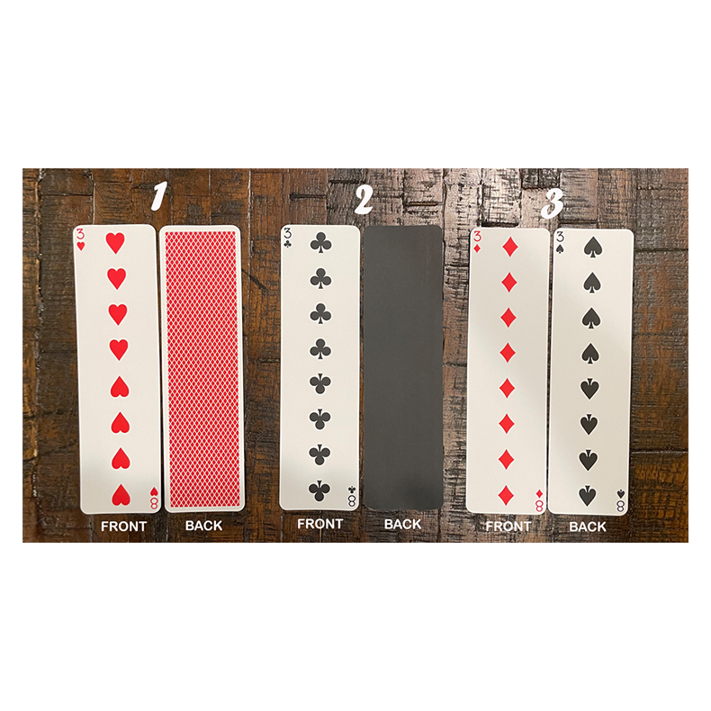 Long Card (Set) by Diamond Jim Tyler