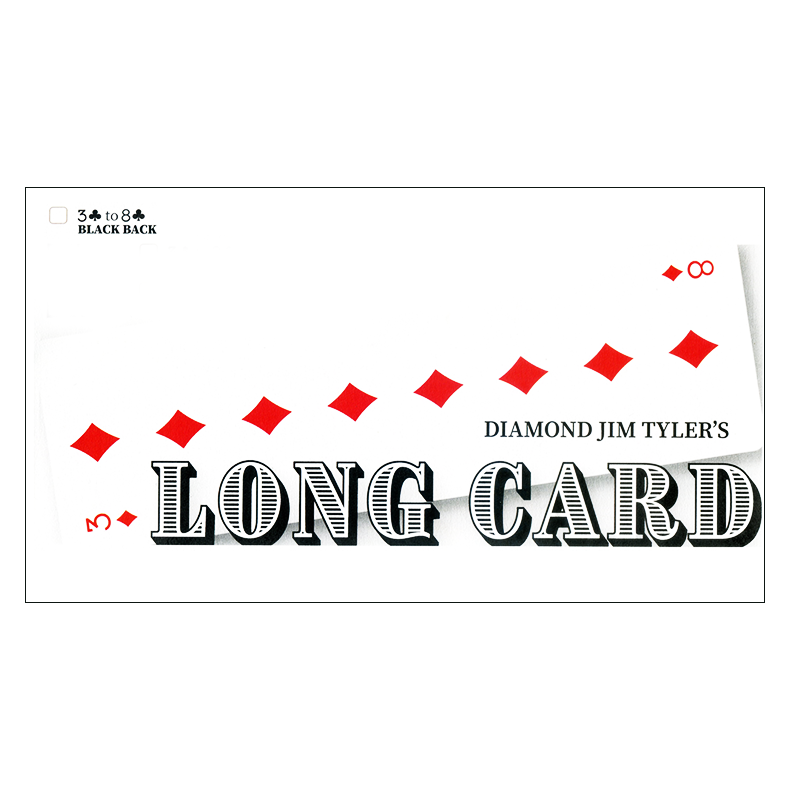 Long Card (Set) by Diamond Jim Tyler