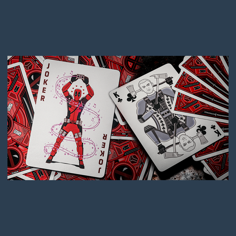 Deadpool Playing Cards by theory11