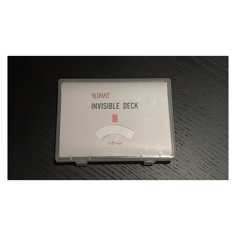 Ultimate Invisible Deck by Sway Liu and JT Magic.