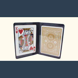 Card Holder Deluxe (2 transparent pockets + 1 hidden pocket)