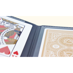 Card Holder Deluxe (2 transparent pockets + 1 hidden pocket)