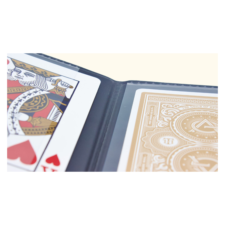 Card Holder Deluxe (2 transparent pockets + 1 hidden pocket)