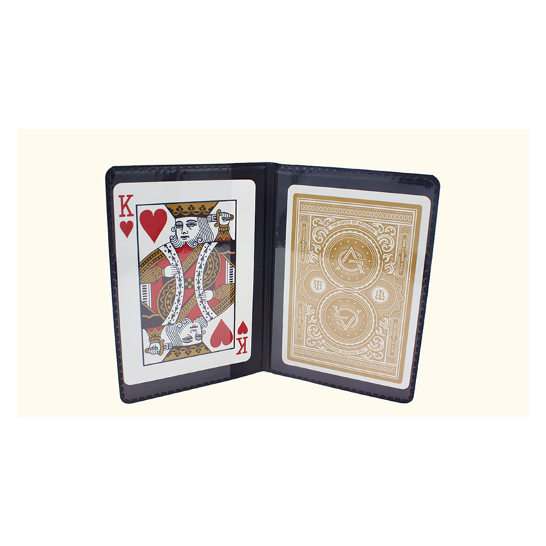 Card Holder Deluxe (2 transparent pockets + 1 hidden pocket)