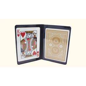 Card Holder Deluxe (2 transparent pockets + 1 hidden pocket)- 12 stk