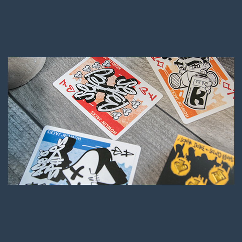 Scrawler 66's Playing Cards by Howlin' Jacks