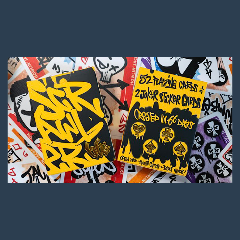 Scrawler 66's Playing Cards by Howlin' Jacks