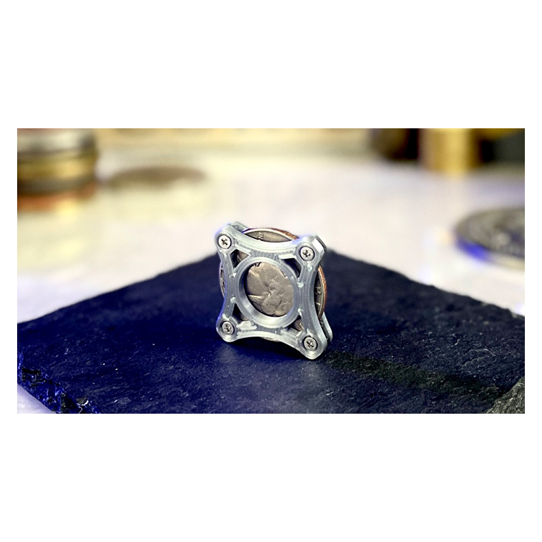 Coin Cage (Silver) by Paul Carnazzo