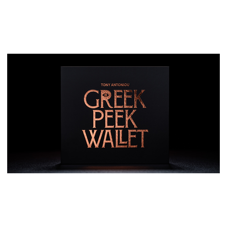 Greek Peek Wallet by Tony Antoniou