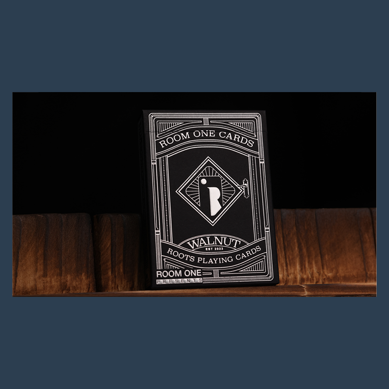 Roots Playing Cards (Walnut) by Room One