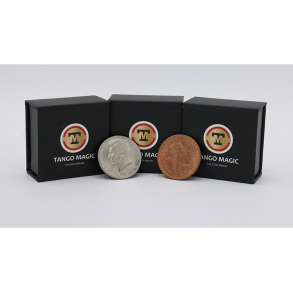 Super Scotch and Soda (US Half Dollar and English Penny) by Tango Magic