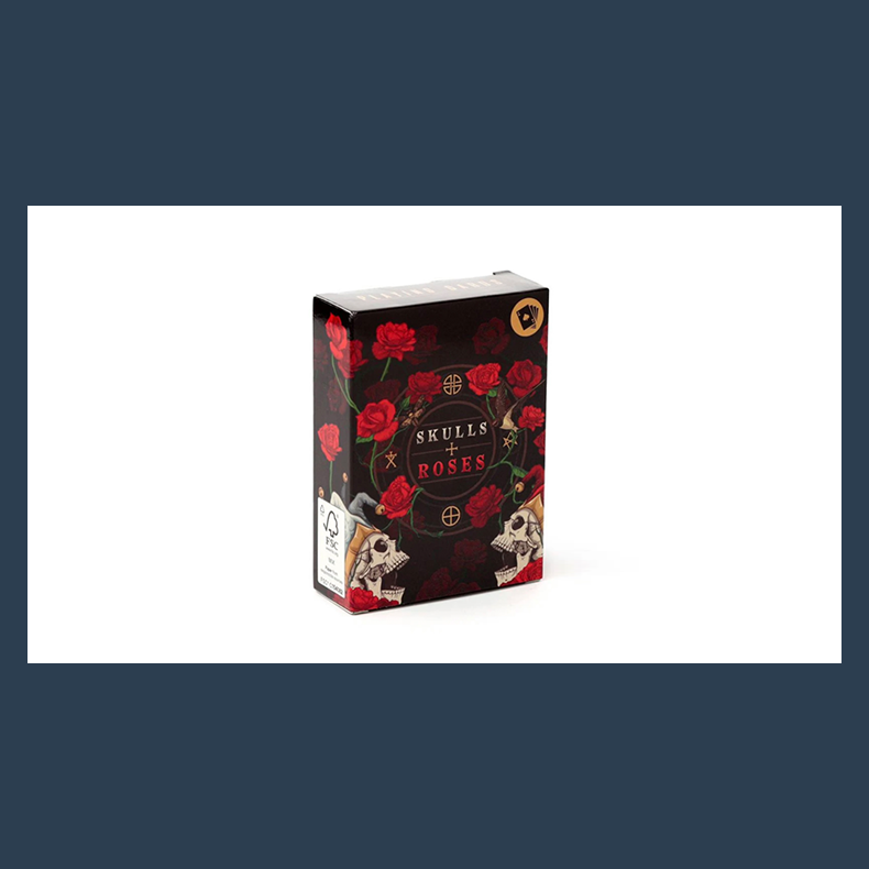 Skulls and Roses Playing cards