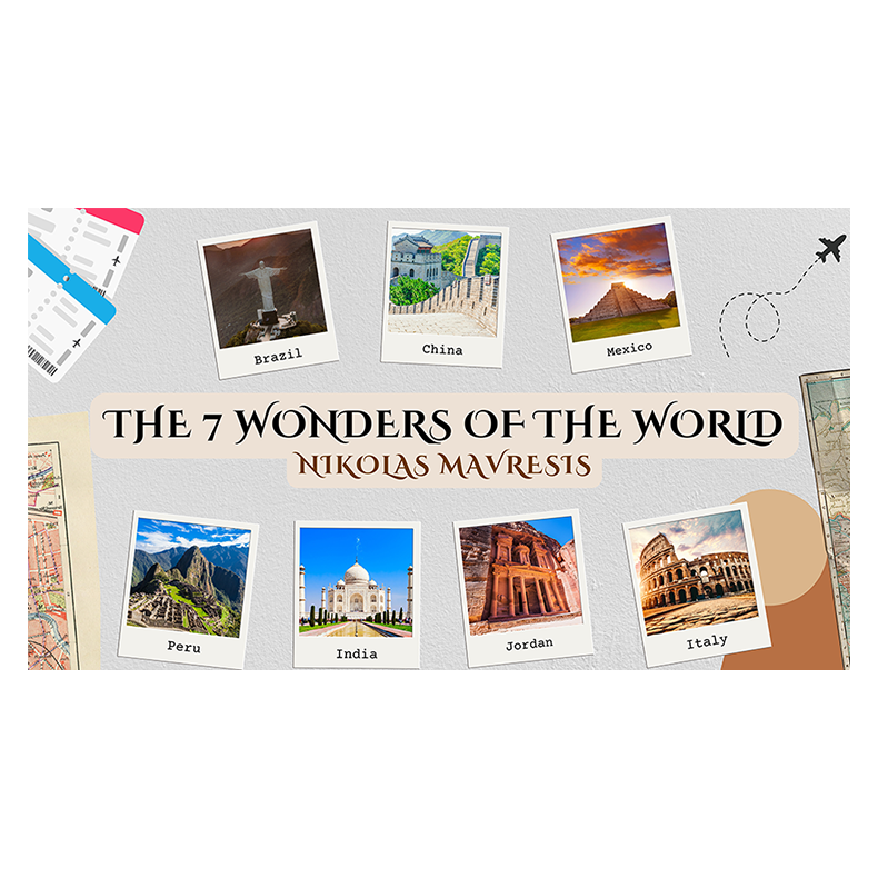 Seven Wonders of the World by Nikolas Mavresis