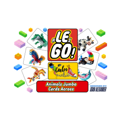 JUMBO ACROSS CARD aLExGO! by Carlos Sicilia