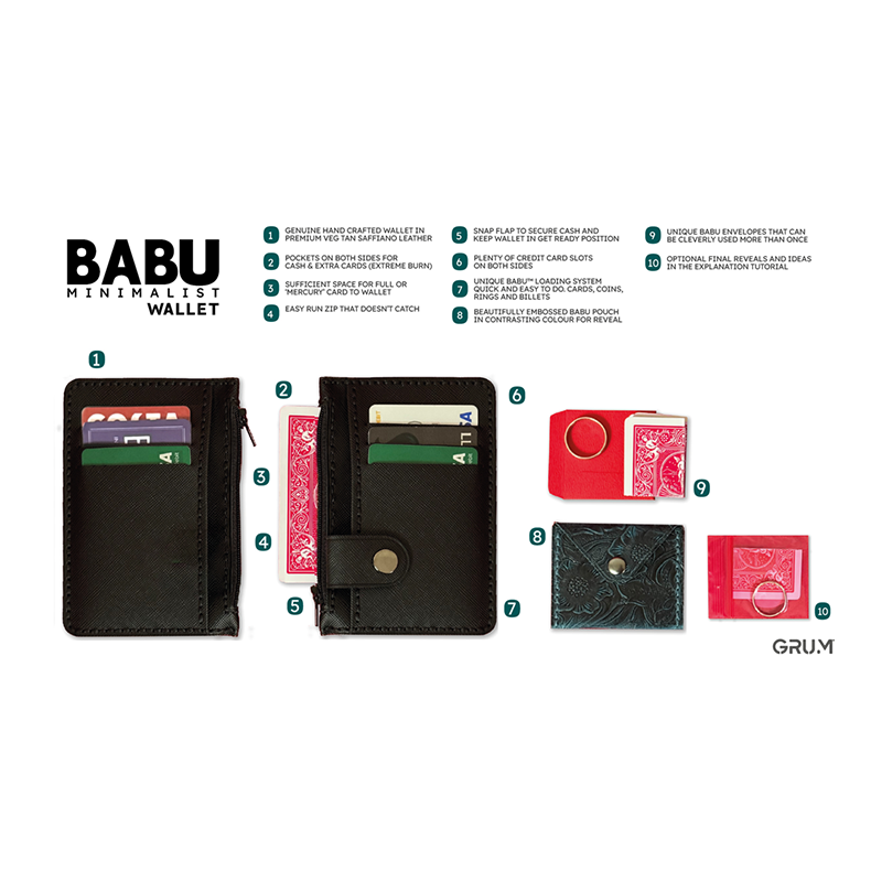 BABU Wallet Minimal by GRUM.