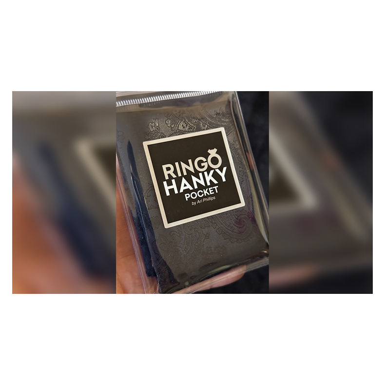 Ringo Hanky Pocket (Black for BABU) by GRUM