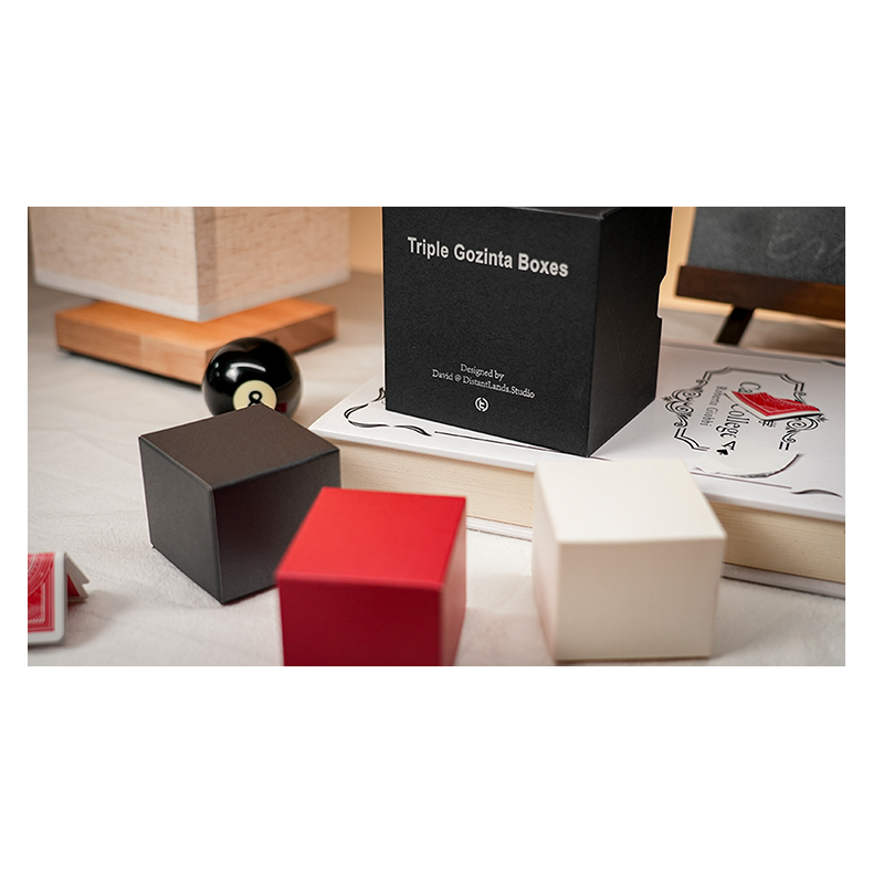 Triple Gozinta Boxes by Ivo David Oliveira &amp; TCC Magic
