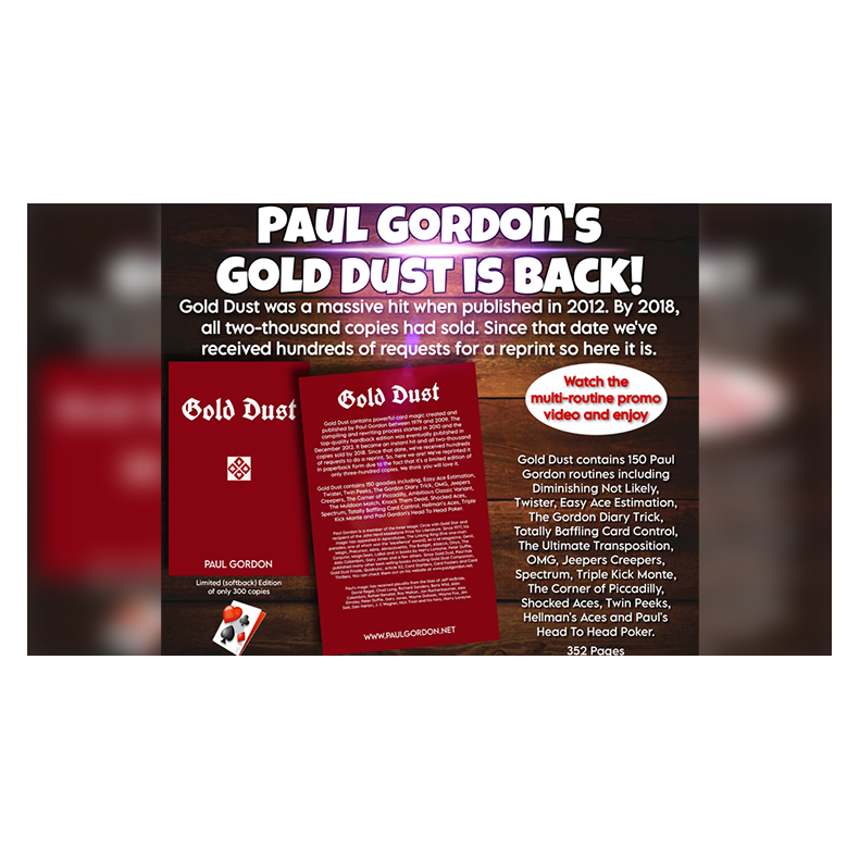Gold Dust (Softbound) by Paul Gordon