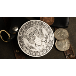 Bacon Jumbo Coin (Half Dollar) by Bacon Magic