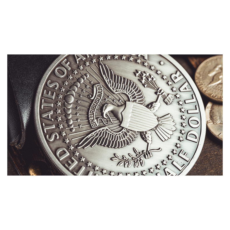 Bacon Jumbo Coin (Half Dollar) by Bacon Magic