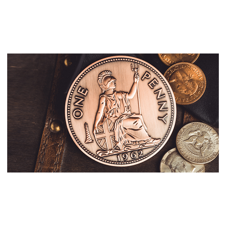 Bacon Jumbo Coin (English Penny) by Bacon Magic