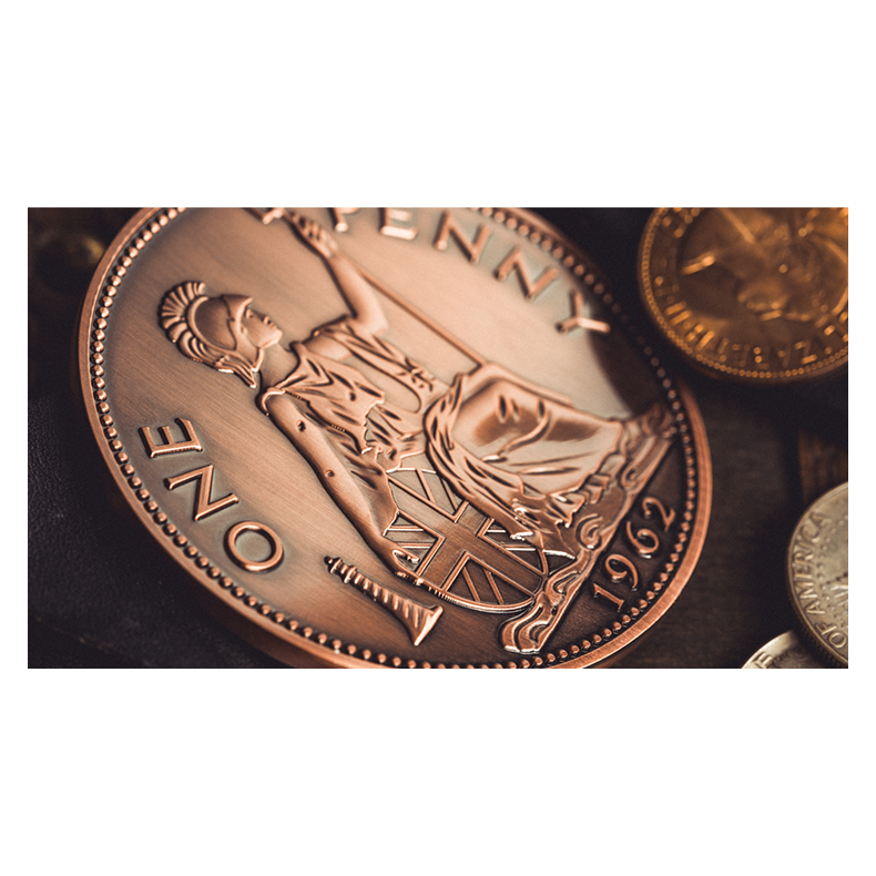 Bacon Jumbo Coin (English Penny) by Bacon Magic