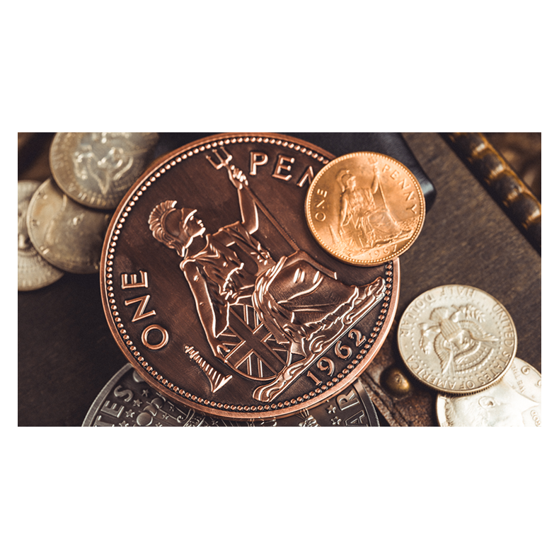 Bacon Jumbo Coin (English Penny) by Bacon Magic