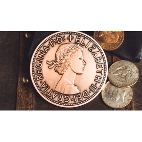 Bacon Jumbo Coin (English Penny) by Bacon Magic