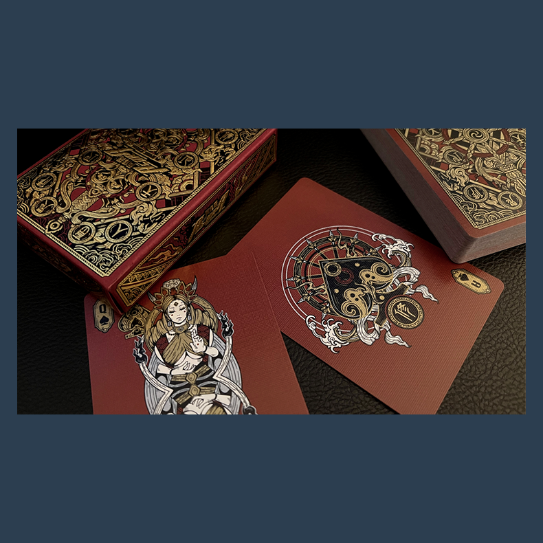 Asura Classic (Red) Playing Cards