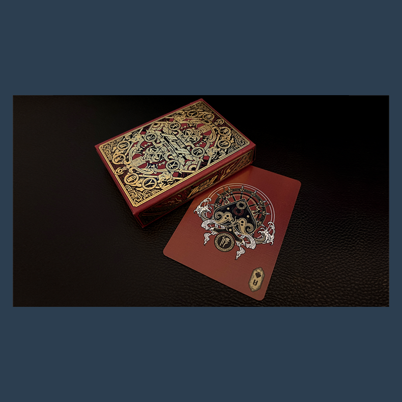 Asura Classic (Red) Playing Cards
