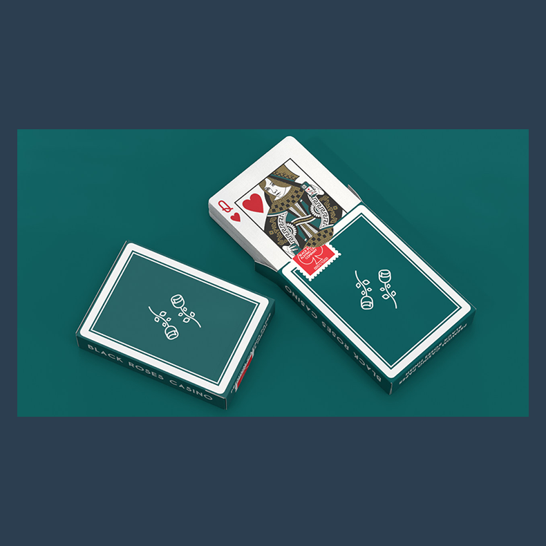 Black Roses Casino V4 Playing Cards