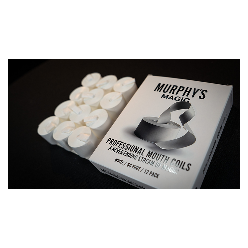 Professional Mouth Coils 60ft white (12pk)
